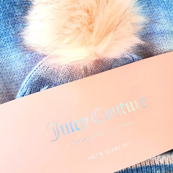 NEW! Juicy Couture Hat & Scarf Set - Picture 2 of 10